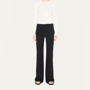 Demetria High Waisted Polish Ponte Flare Pants